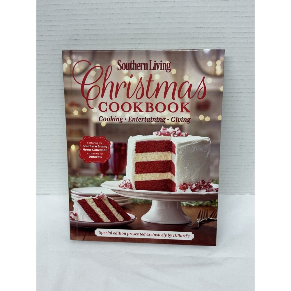 2016 Southern Living Christmas Cookbook & Flip side Year-Round Celebrations New